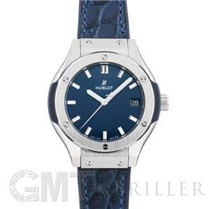 HUBLOT ウブロ クラシック ブルー チタニウム 581.NX.7170.LR