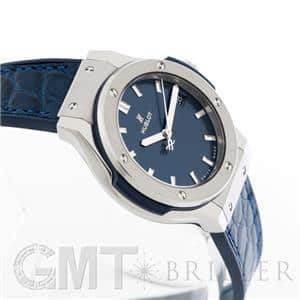 HUBLOT ウブロ クラシック ブルー チタニウム 581.NX.7170.LR