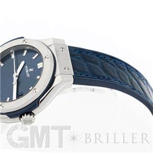 HUBLOT ウブロ クラシック ブルー チタニウム 581.NX.7170.LR