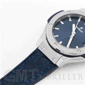 HUBLOT ウブロ クラシック ブルー チタニウム 581.NX.7170.LR