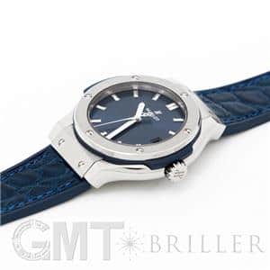 HUBLOT ウブロ クラシック ブルー チタニウム 581.NX.7170.LR