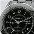 CHANEL シャネル J12 38mm H5697 ブラックセラミック 25