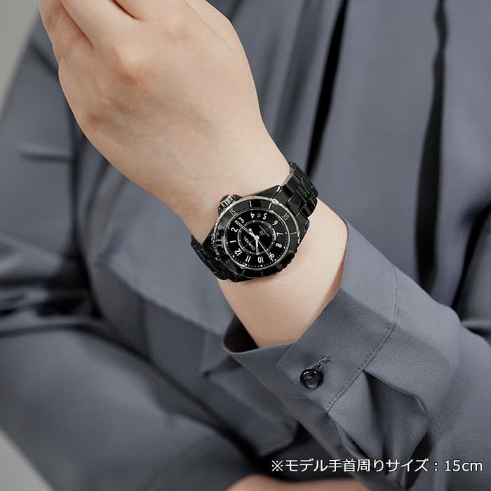 CHANEL シャネル J12 38mm H5697 ブラックセラミック 29