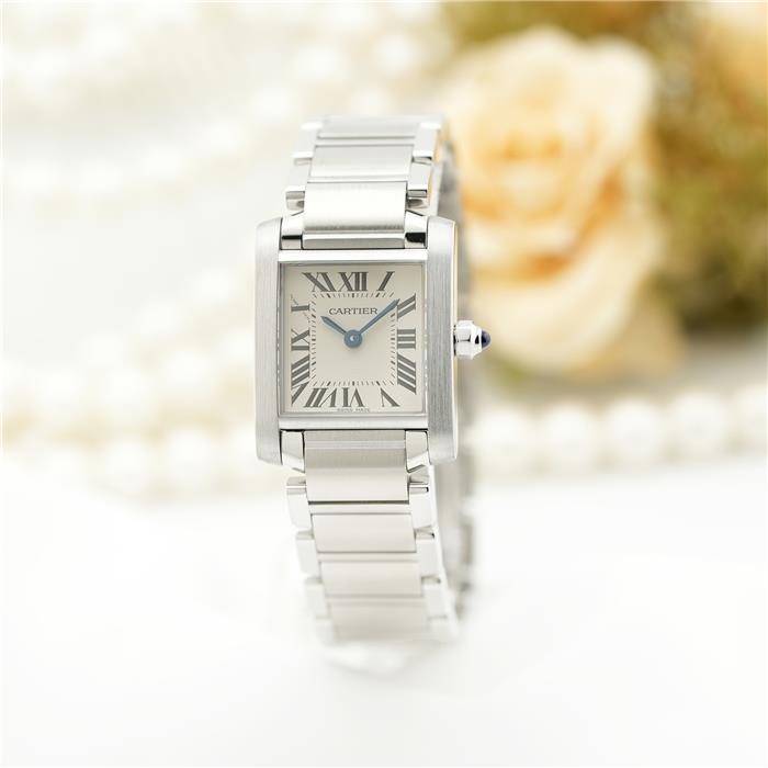 CARTIER カルティエ タンク フランセーズ SM W51008Q3 2