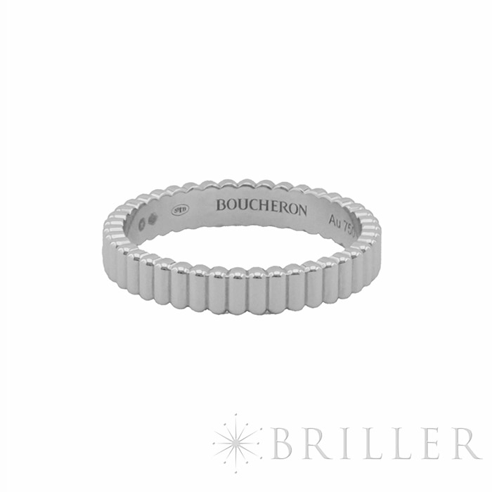 BOUCHERON　ブシュロン キャトル グログラン リング スモール ホワイトゴールド 11号 JAL01170【未使用】 メイン