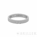 BOUCHERON　ブシュロン キャトル グログラン リング スモール ホワイトゴールド 11号 JAL01170【未使用】 メイン