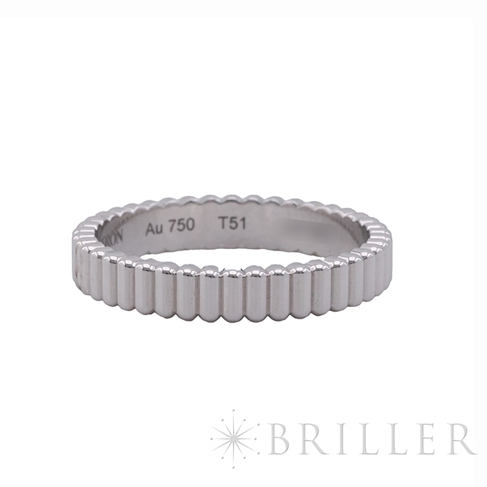 BOUCHERON　ブシュロン キャトル グログラン リング スモール ホワイトゴールド 11号 JAL01170【未使用】 10