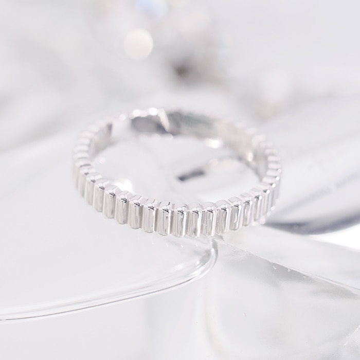 BOUCHERON　ブシュロン キャトル グログラン リング スモール ホワイトゴールド 11号 JAL01170【未使用】 2