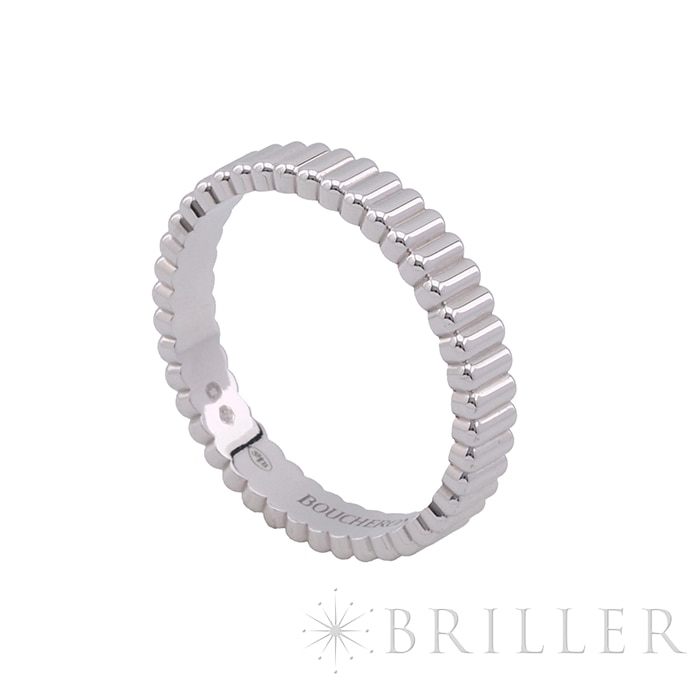 BOUCHERON　ブシュロン キャトル グログラン リング スモール ホワイトゴールド 11号 JAL01170【未使用】 4