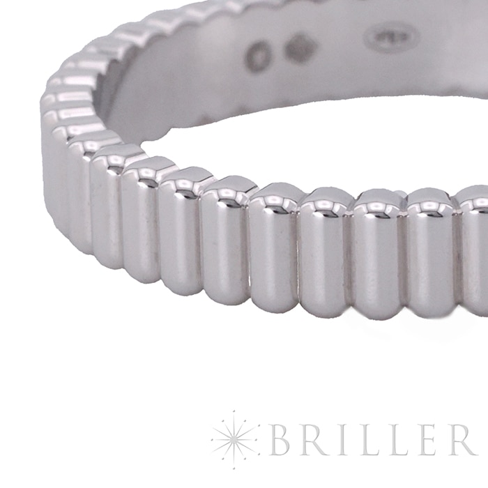 BOUCHERON　ブシュロン キャトル グログラン リング スモール ホワイトゴールド 11号 JAL01170【未使用】 5