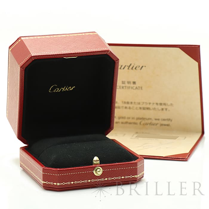 CARTIER カルティエ ジュストアンクル リング スモールモデル ホワイトゴールド セミパヴェダイヤモンド 7号 B4231600 7