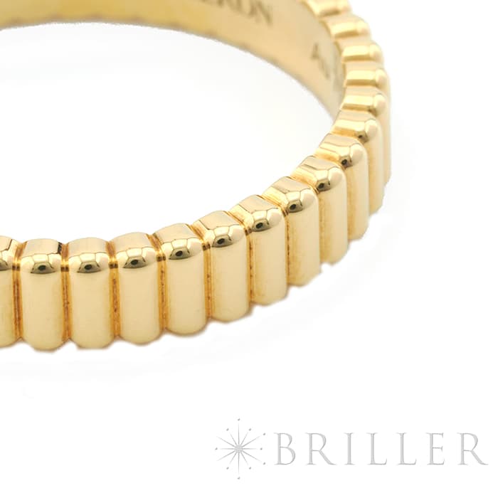 BOUCHERON　ブシュロン キャトル グログラン リング スモール イエローゴールド 9号 JAL01169 10